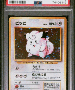 1996 POKEMON JAPANESE BASIC #35 CLEFAIRY-HOLO PSA 9